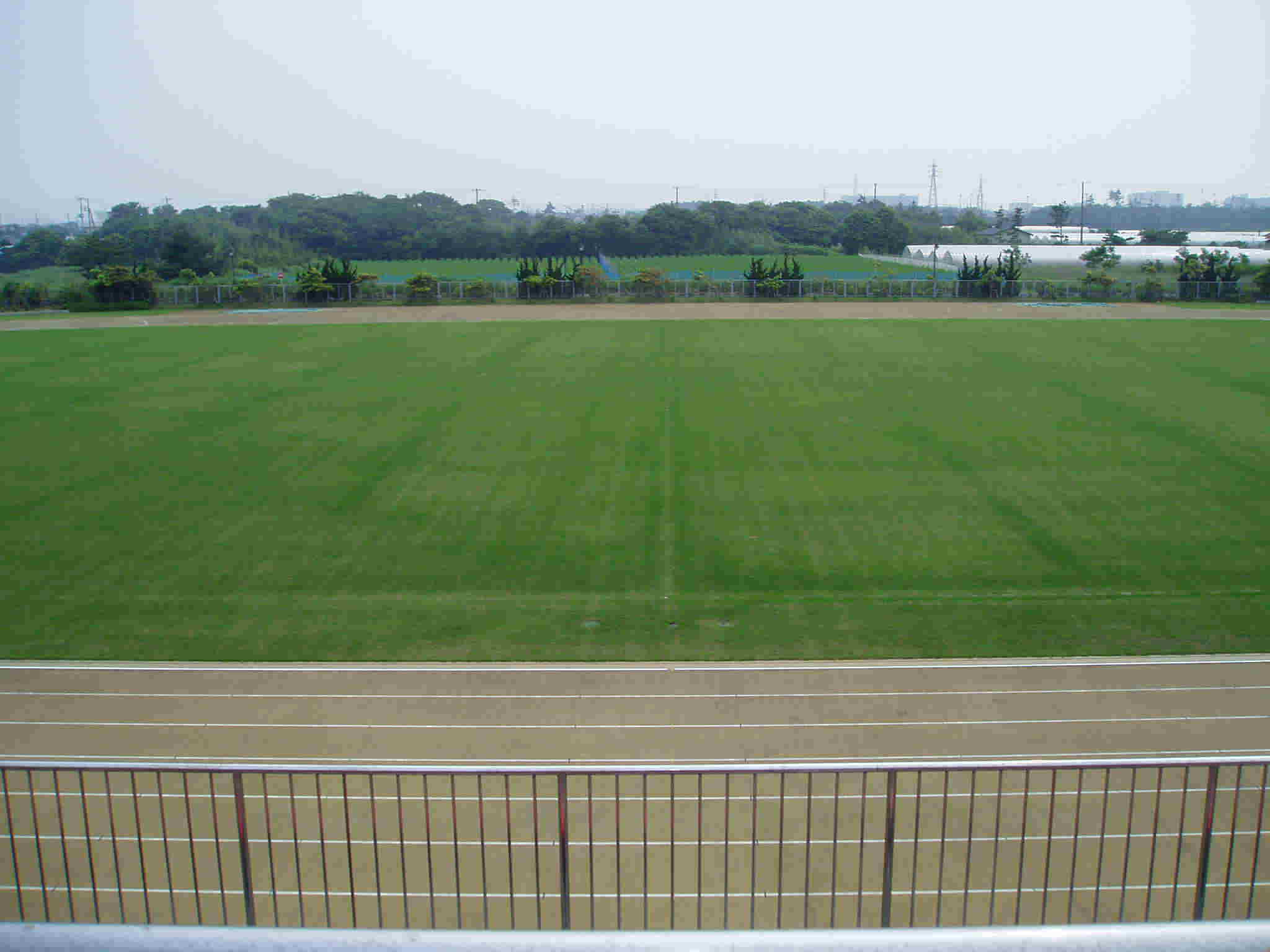 茨城県波崎合宿の若松陸上競技場