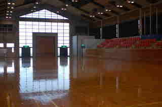 茨城県波崎合宿の神栖市武道館