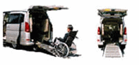福祉車 スロープ付き車両